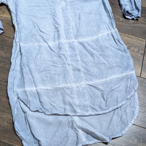 Porridge by Anthropologie tencel feel tiedye wash lightweight 3/4 sleeve dress S - Picture 9 of 12